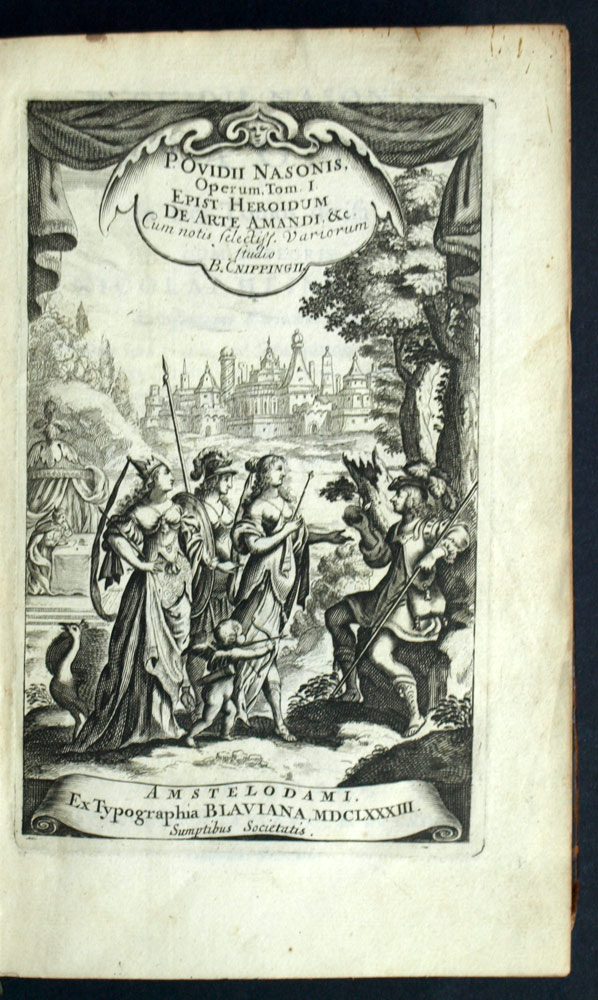 P.OVIDII NASONIS Opera Omnia, Nicolai Heinsii, DF, Amsterdam 1633 P.OVIDII NASONIS Opera Omnia, Nicolai Heinsii, DF, Amsterdam 1633