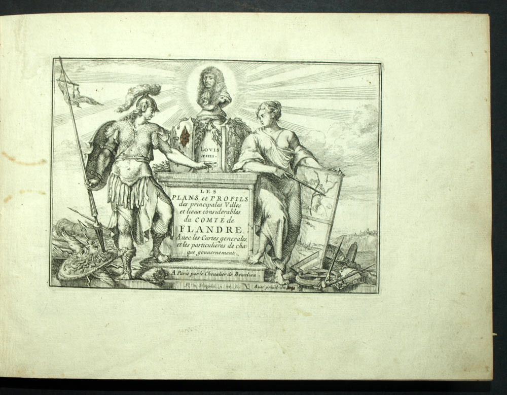 I piani e i profili delle principali città Sébastient Pontault de Beaulieu 1670 