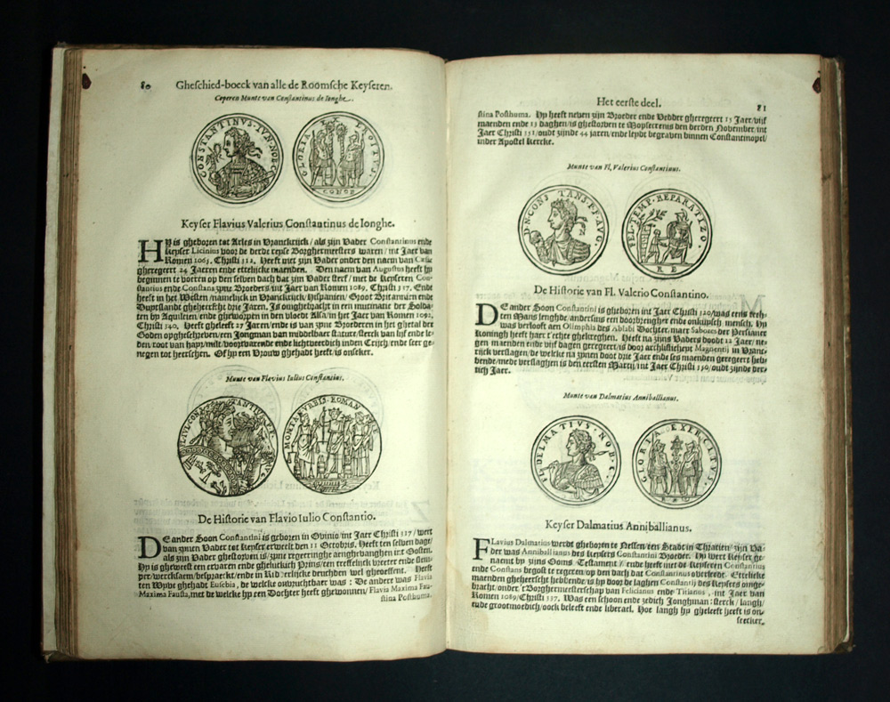 NUMISMATICS CHANLER Georgius Nieuwe Keysers Chronica Ofte Gheschicht-boeck 1617 