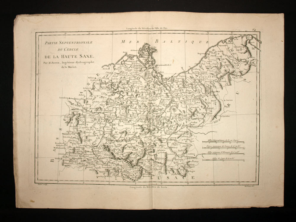 Mecklembourg-Poméranie-Western mappa geografico Plan del 1787antic mappa Mecklembourg-Poméranie-Western mappa geografico Plan del 1787antic mappa