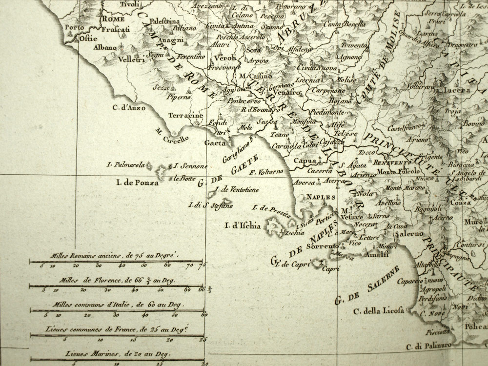 Ancient old map plangeographicold 1787 Old Geographical Map 