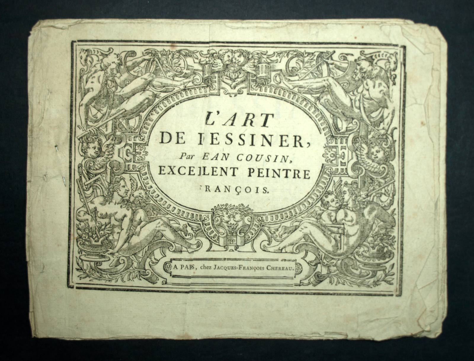 El arte del dibujo de Jean Cousin 1778 (edición original) Grabantes 