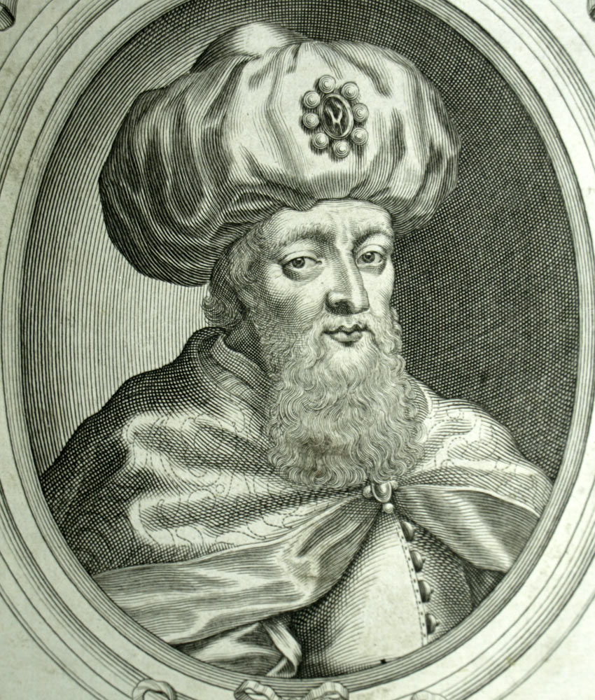 Gravure originale de 1683 de Soliman Musta-Feraga, Ambassadeur ottoman Gravure originale de 1683 de Soliman Musta-Feraga, Ambassadeur ottoman