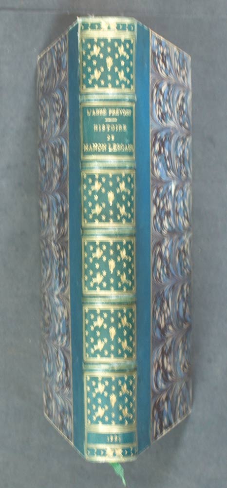 HISTOIRE DE MANON LESCAUT par l'Abbé Prévost 1885, reliure luxe maroquin HISTOIRE DE MANON LESCAUT par l'Abbé Prévost 1885, reliure luxe maroquin