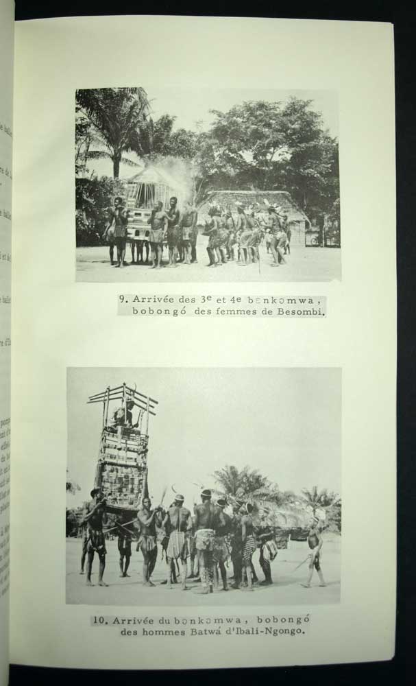 ethnologie: BOBONGO Danse renomm&eacute;e des Ekonda, Mongo, Bangala en Afrique 1961 